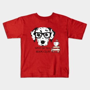 Spot of Tea Book Club Kids T-Shirt